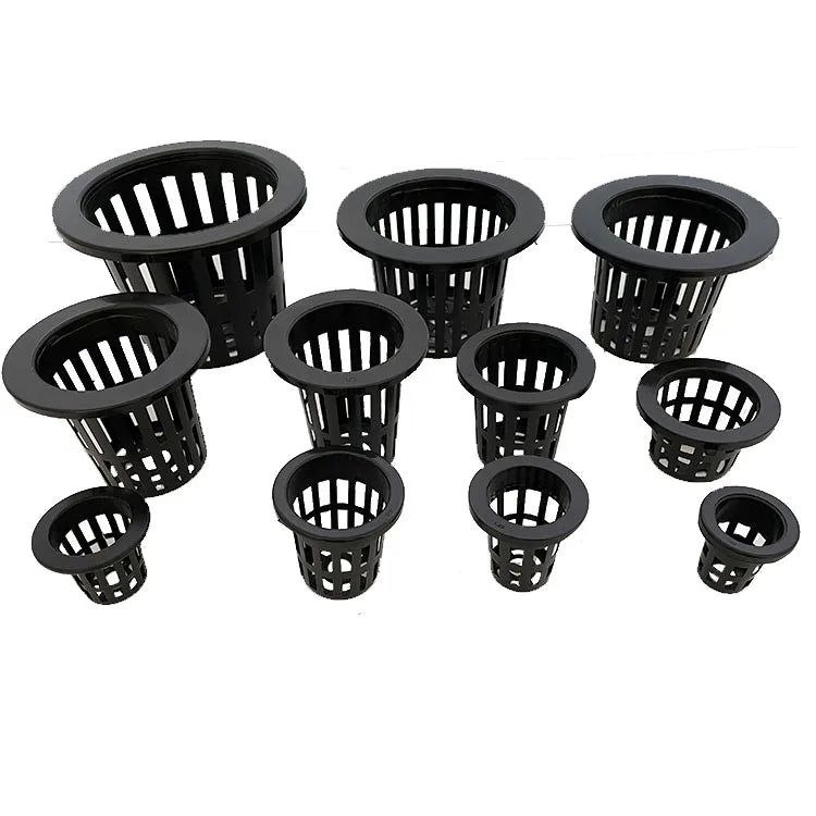 Wholesale High Quality NFT Hydroponic Plastic Net Cup Growing Lettuce Vegetable 1 Inch 2 Inch 3 Inch 4 Inch 5 Inch Net Pot
