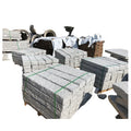 White Granite Curbstone Bush Hammered Finish with Customized Sizes