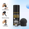 Spot Product Natural Concealing Thickening Hair Chalk Hair Fiber Spray Applicator and Pump Keratin Hair Building Fiber Kit