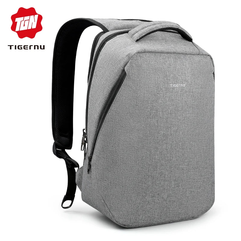 For T-B3164 Unisex Polyester Casual Lightweight Splashproof Backpack Custom Logo Fashionable School Outdoor Travel Zipper