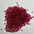 HQ GEMS Quality 0.8-2mm Africa Red Ruby Gemstone 100% Original Loose Gemstones Competitive Pricing