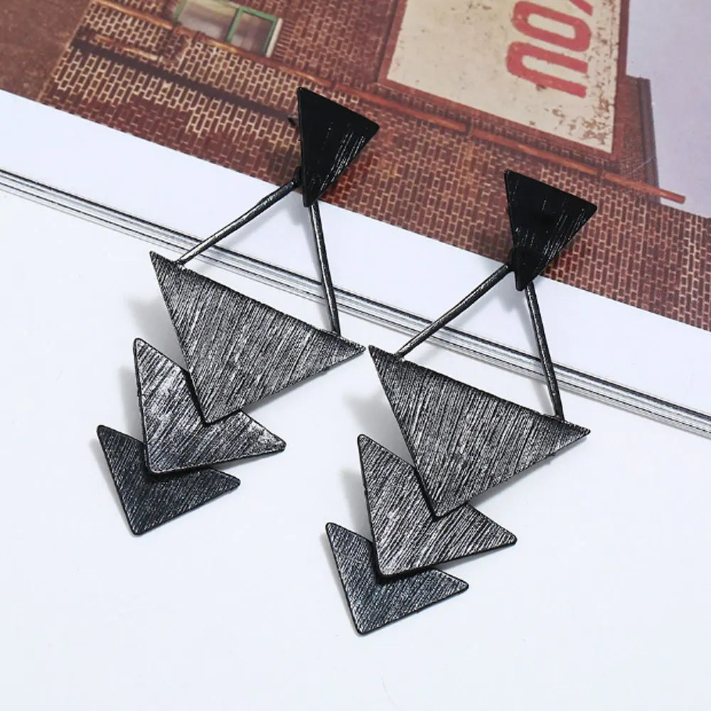 Wholesale Popular Hot Selling Geometric Wooden Wood Earrings Jewelry Supplier