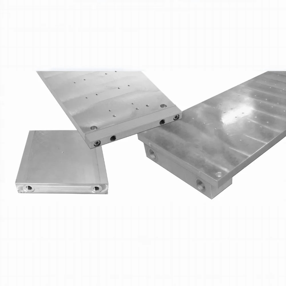Aluminum Block Friction Stir Welding Laser Projector Liquid Cold Plate for New Energy Car OEM ODM Custom Fsw Cooling Plate