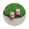 New 100Pcs Lovely Cartoon Animal Theme Resin Charms Flatback Cabochons Mini Panda Bear Rabbit Cat Slime Charms for DIY Decor