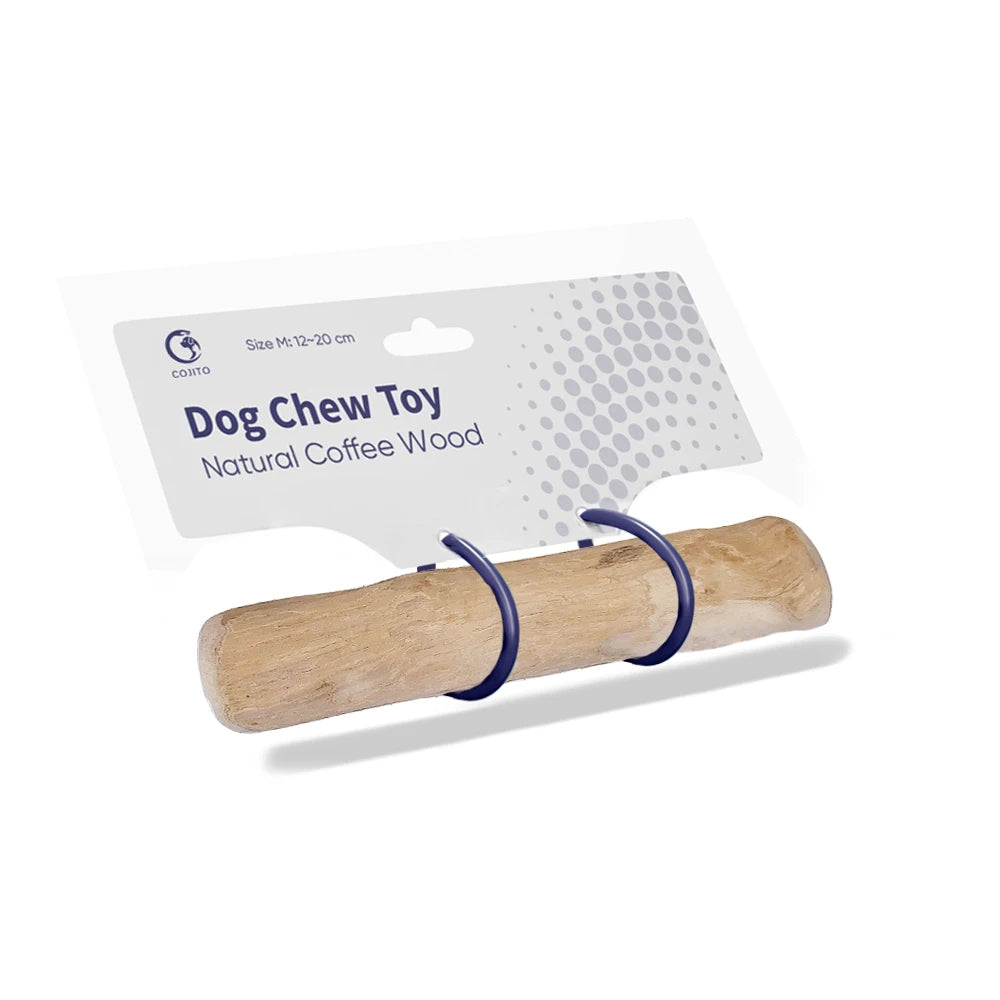 Hot Sales Eco-Friendly Sisal Coffee Wood Chew Toy for Dogs Natural and Safe for Pups