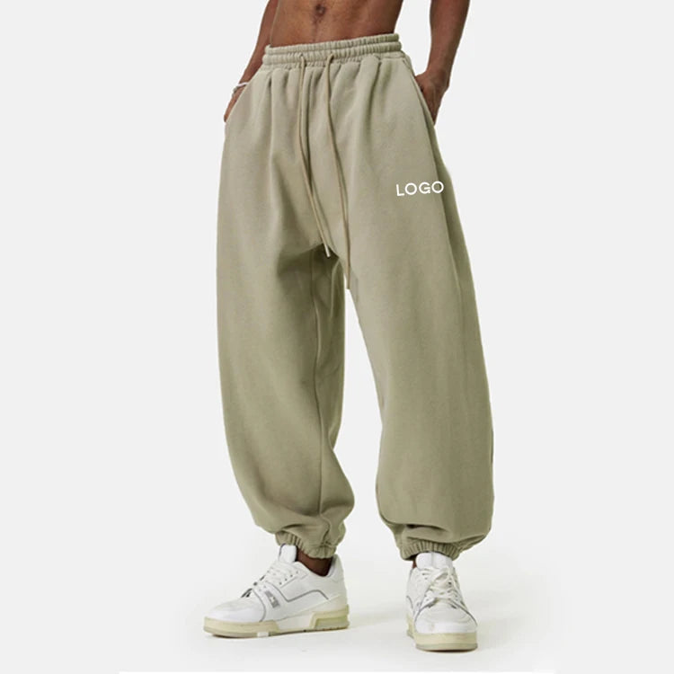 K220098 Custom Hot Selling Fitness Jogging Pants Men Elastic Custom Joggers Hip Hop Men Casual Cotton Cargo Stree Twear