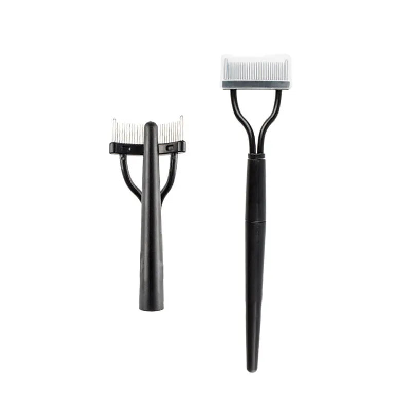 Beiqili Double-End Wooden Handle Spoolie Brush Mascara Wand Lash Eyebrow Comb Eyelash Brow Groomer Makeup Pinsel Tool