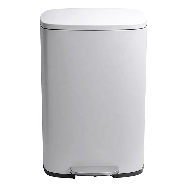 Hot Sales Kitchen Iron Dustbin 50 Liter 13 Gallon Trash Can With Lid