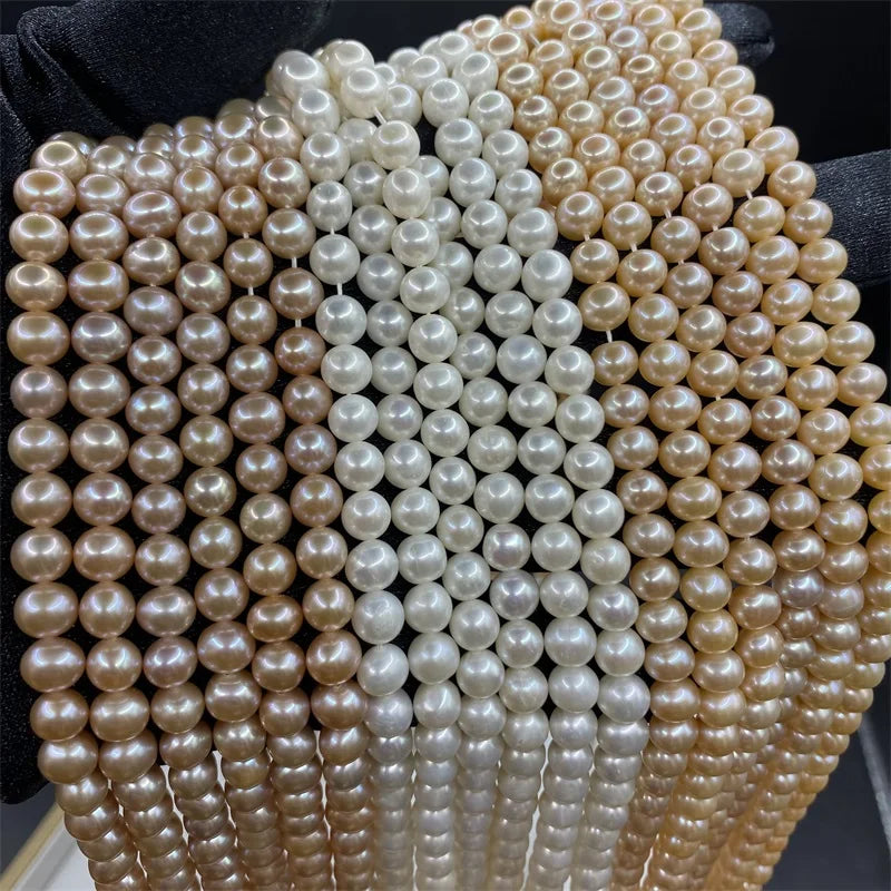 3A Natural Freshwater Loose Pearl Strands 3mm-10mm Various Sizes & Colorful Wholesale Price for Jewelry Making