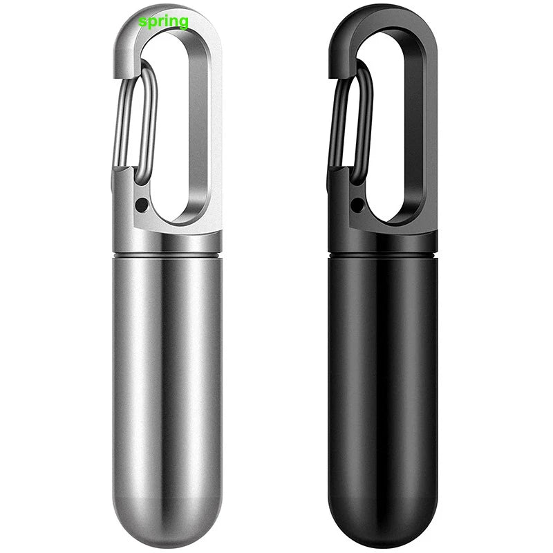 New  Hot Selling Stainless Steel Small Medicine Bottle Titanium Alloy Small Medicine Bottle Portable Medicine Bottle