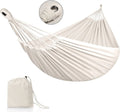 WOQI  Hammock Hanging Swing Double Boho Brazilian Macrame Fringe Max 500 Lbs for Indoor Outdoor Patio Yard Garden