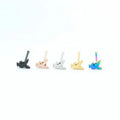 2023 Fashion Style Nose Jewelry Bunny Nose Piercing Rabbit Shape Nose Rings Stud