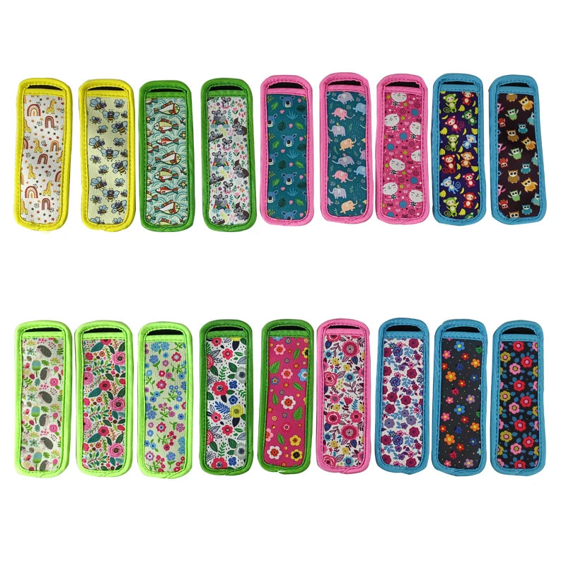 Customized Design Wholesale Neoprene Sublimation Icy Pole Holder Cooler Popsicle Holder