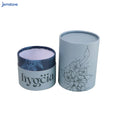 Custom Printed Fancy Paper Round Cosmetic Packaging Box Recycled Cylinder White Cardboard Perfume Paper Tube