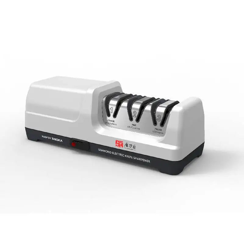 TAIDEA Smart Gadgets  Kitchen Ware Top Level TG2202 3 Stages Electric Diamond Steel Kitchen Knife Sharpener