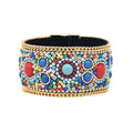 Bohemian Handmade Rice Beads Ethnic Style Magnetic Buckle Bracelets Random Arrangement of Rice Beads