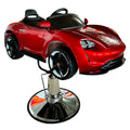Modern Design Cute Cartoon Wheel Kids Barber Chair for Barber Shop