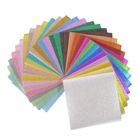Gold Printing Chunky Sticker A4 Hard Wall Film Card Stock Craft Cardstock Sheet Gift Wrapping Glitter Paper