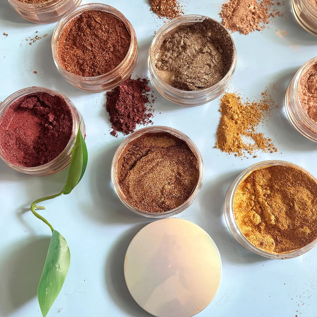 Cosmetics Private Label Smooth Shimmer Shades Face Loose Powder Long Last Highlighter Loose Powder Highlighter Powder
