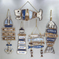 Eco-Friendly Nautical Wooden Wall Decor HYE03 Welcome Sign Home & Door Decor