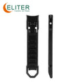 Eliter Hot Sell in Stock Super Thin Folded Fingernail Clippers Manicure Nail Clipper Black Steel Nail Cutter