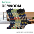 6 Pairs Zipper Bag in Stocks Cotton Socks for Four-Season Model Breathable Men Socks