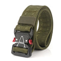 Flying Art Multifunctional Outdoor Sports Men's Belts Customized Logo Durable Alloy Buckle Nylon Webbing Polyester Woven