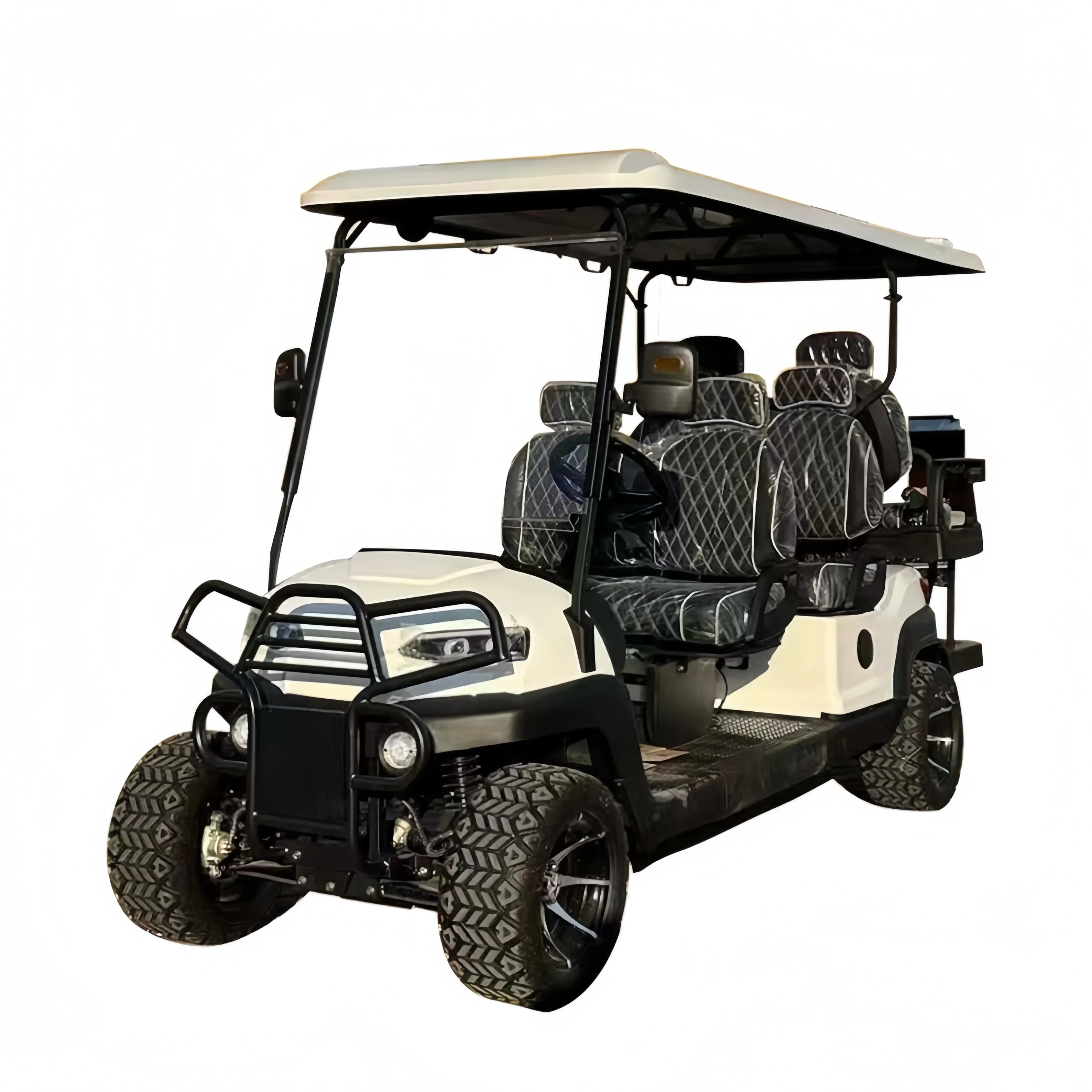 High Quality Golf Buggy Electric  6 Seat Electric Golf Cart New Electric Cars 2023 Tourist with Lithium Battery and Windshield