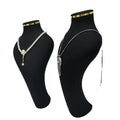 High Quality Customized Brushed Jewelry Display Neck Portrait Necklace Props Necklace Jewelry Rack for Jewelry Shop