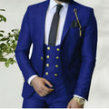 European and American New Men's Three-piece Suit Business Bridegroom Best Man Suit Dress Suit