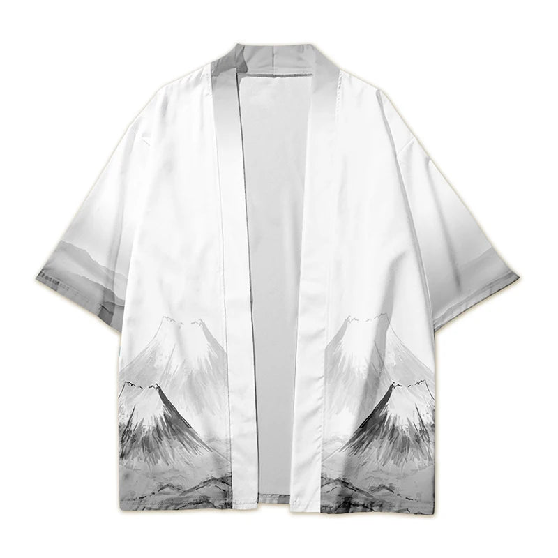 Custom Japanese Cartoon Haori Cosplay Stylish Comfortable Haori Jackets with Anime Personality Prints