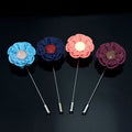 Brand New Men Women Clothing Accessories Flower Brooches Lapel Pins for Wholesale