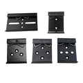 Custom Hole Position 37mm Aluminium Din Rail Mount Clip for TS35 Rail