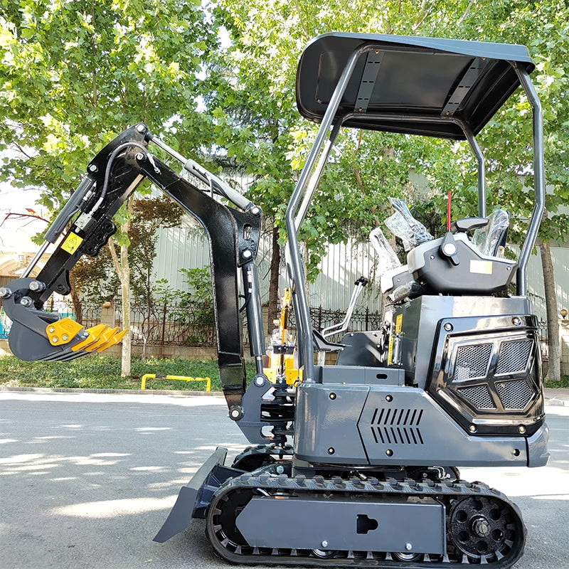 Free Shipping 1.5 Ton Micro Bagger 1.5 Ton Mini Excavator 1.5 t Earth-Moving Machinery