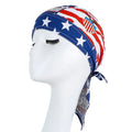 Hot Selling Wholesale Cotton Multicolor Printed Bandanas Unisex Pirate Hat Bike Durag Skull for Outdoor Cycling Hiphop Sports
