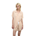 FUNG 6058 Modal Pajamas OEM Custom Bamboo Women's Button Pajamas Set Lady Sleepwear Modal Two Pieces PJS for Women Set