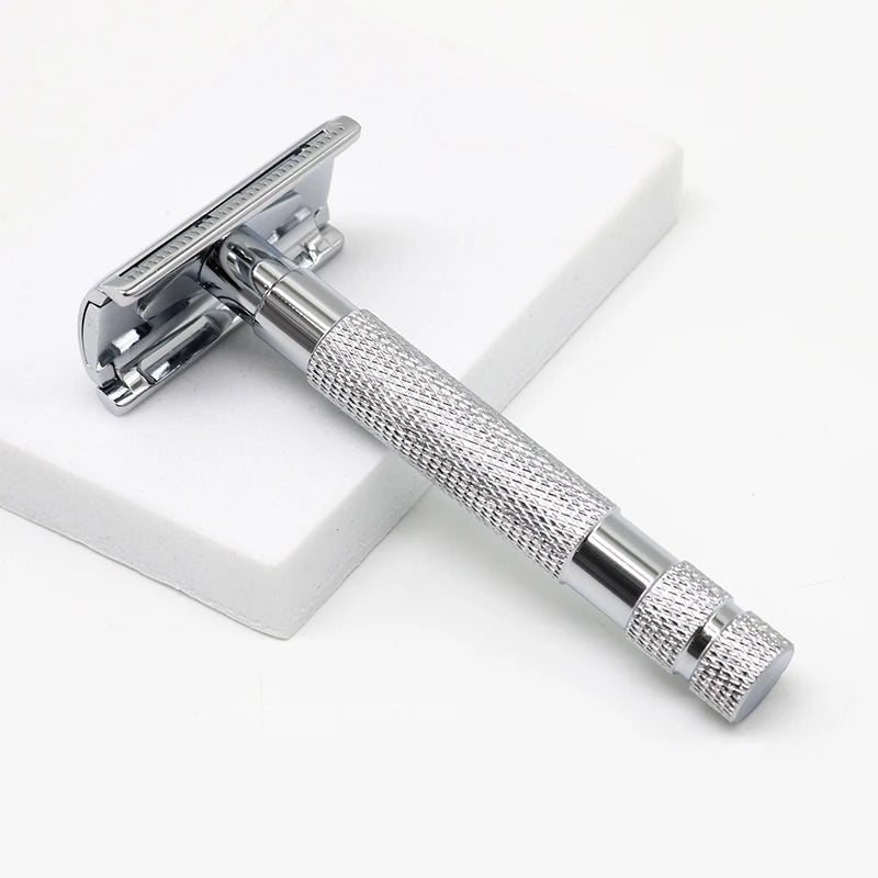 Shaving Razor Shenzhen Manufacturer Luxury Custom Manual Double Edge Safety Hand Made Aluminum Shaving Blades Razor