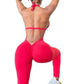 Women Peach Butt Lifting Pants Yoga Backless Jumpsuit Gym Active Wear One Piece Yoga Jumpsuit for Women