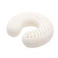 Customized Sleeping Camping U-shaped Neck Pillow Latex Neck Pillow with Washable Cover