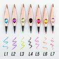Wholesale Luxury Vegan Liquid Eyeliner Pencil Custom Private Label Waterproof Quick-Dry Long Lasting 7 Colors Mineral Based Eye