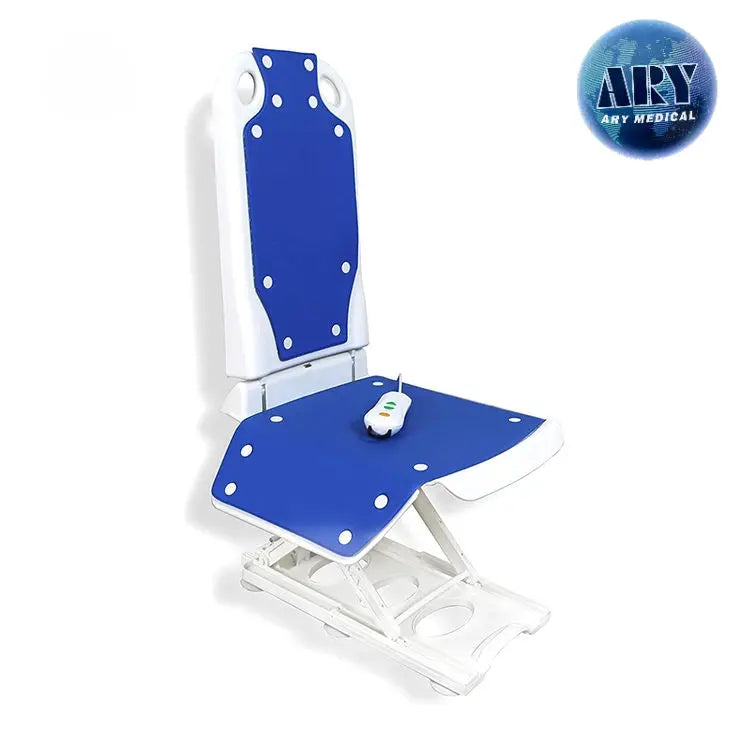White IP68 Waterproof Electric Bathtub Chair Lift for Seniors' Bath Safety 150kg Capacity Contemporary Design One-year Warranty MegaBDM