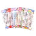 Cheap Price Cartoon-style Craft Self Adhesive Acrylic Gem Rhinestone Sticker Sheet for Kids DIY Decoration