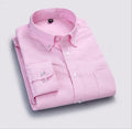 Oxford Cotton Long Sleeved Shirt Hot Sale High Quality Casual Regular Fit Spring for Men