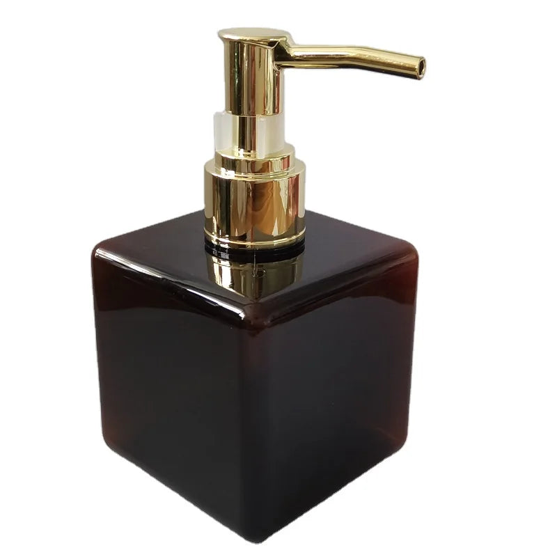 High Quality 250ml PETG Square Bottle with Screen Printing for Skincare Hand Soap Shampoo & Lotion-Custom Logo & OEM/ODM Service