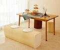 Paper Furniture Paper Retractable Bench Family Chair Save Space with mat Customized ODM