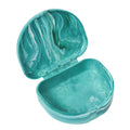 Dental Custom Tooth Box Orthodontic Retainer Case Rainbow Color Aligner Teeth Case