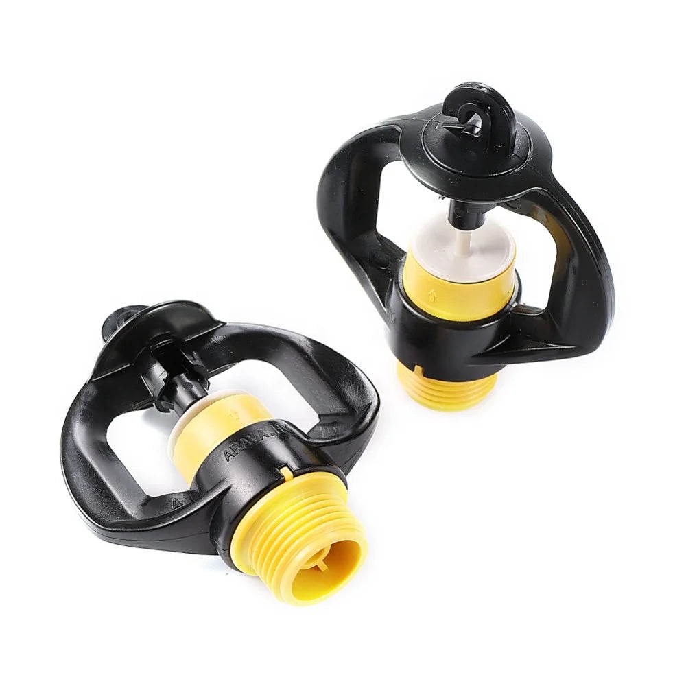 3/8" Male Thread Rotary Sprinkler Head Garden Irrigation 360Â° Refraction Nozzle Micro Sprinkler