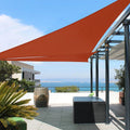 Hot in India Red Sun Sail Shade Cloth Uv Resistant 2.5x2.5x2.5m Shade Sail - Triangle Canvas Patio Covers