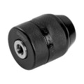 3/8'-24 UNF Keyless Drill Chuck with Locking System Double-Sleeve Steel Housing for Power Tools Spare Parts