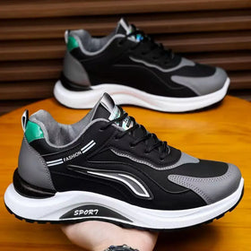 Men's Sports Shoes Casual Shoes Summer New Flying Woven Korean Style Trendy Shoes Manufacturers Men' Sneaker